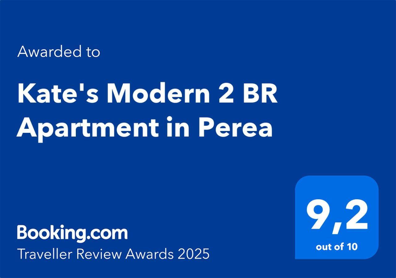 Kate'S Modern 2 Bedroom Apartment In Perea Peraía Eksteriør billede